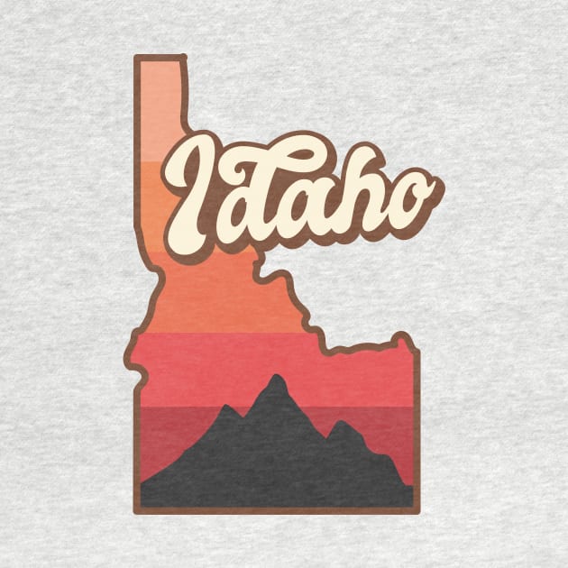 Idaho Retro by SunburstGeo
